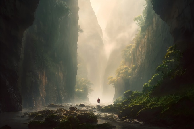 摄图网_600107084_旅行者隐藏在山谷（企业商用）(1).jpg